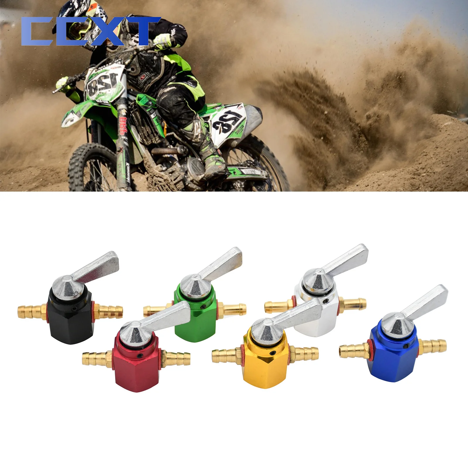 

Универсальный 6 мм CNC Встроенный переключатель топливного бака мотоцикла Balve ВКЛ./ВЫКЛ. Бензиновый топливный кран для ATV KTM Honda Yamaha Kawasaki Suzuki за...