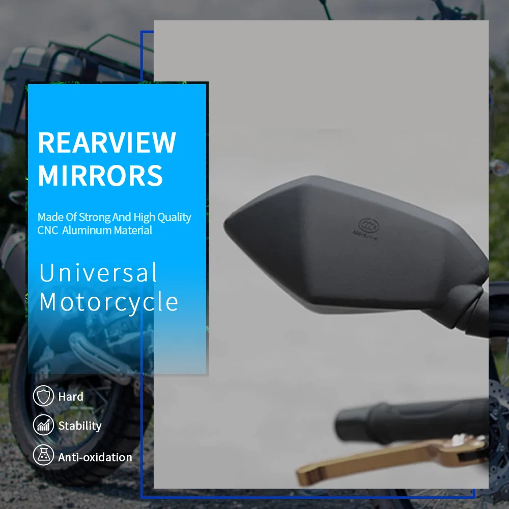 

For Yamaha YZF R3 R25 2015-2018 YZF-R3 YZF-R25 Motorcycle Motorbike Foldable Side Mirrors Blind Spot Rearview Mirrors Cover Cap