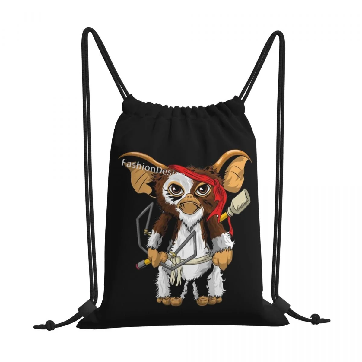 

Gizmo Multiple Gremlins Print Drawstring Bags Men Women Storage Backpack Teenager Travel Bag Multi-function Pocket