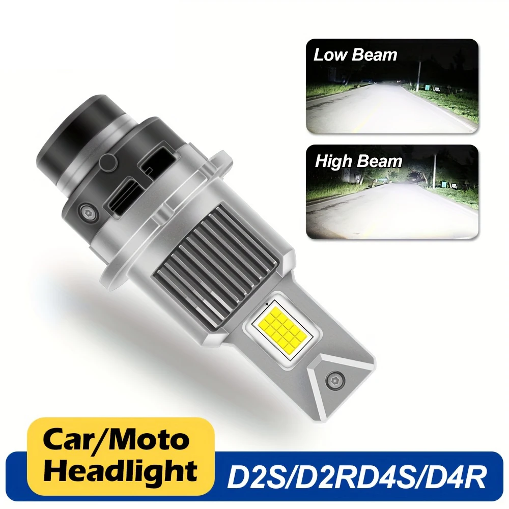 Canbus Светодиодные Лампы Для Автомобильных Фар D2S/D2R D4S/D4R 200 Лм Высокой Мощности 150 Вт