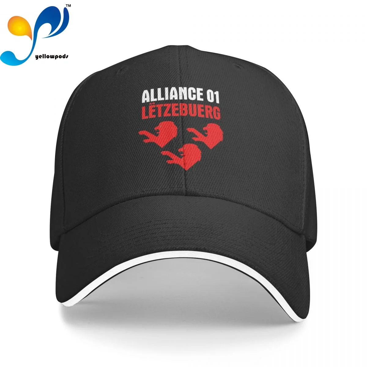 

Alliance 01 Letzebuerg Logo Trucker Cap Snapback Hat for Men Baseball Mens Hats Caps for Logo