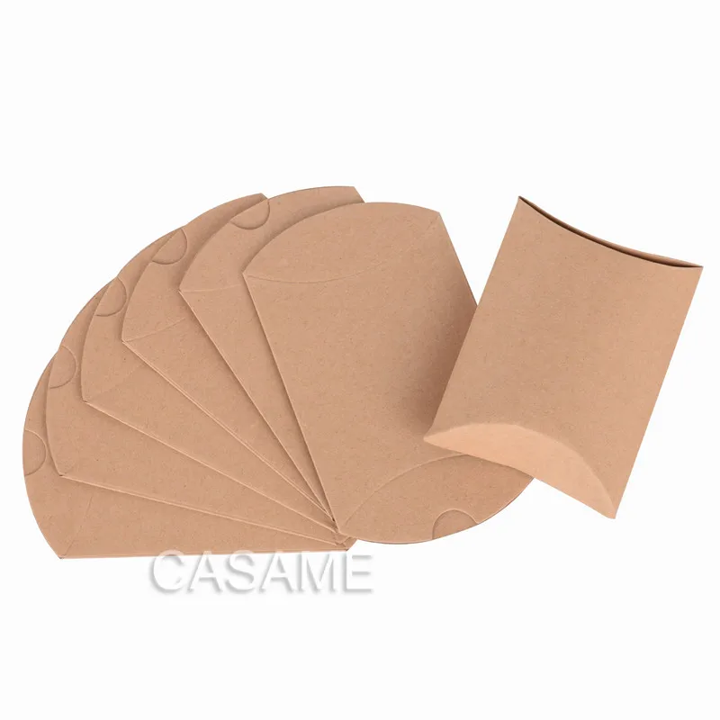 

Подарочные коробочки из крафт-бумаги Casame