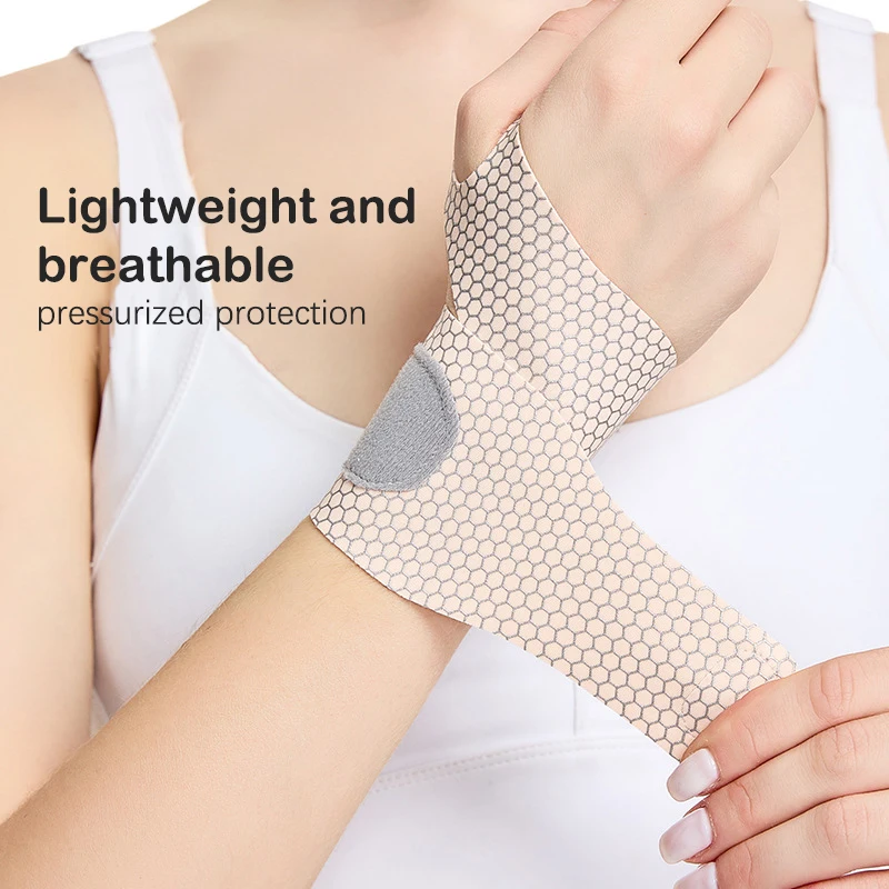 

1pcs Breathable Summer Ultra-Thin Tendon Sheath Brace Wrist Joint Fixed Yoga Sprain Protection Sports Wrist Protection