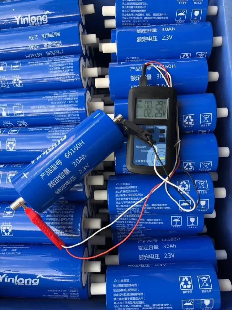 4-12 шт. низкотемпературный аккумулятор 10C разряд 2 3 В 30Ah 66160 LTO литий-титанатный для