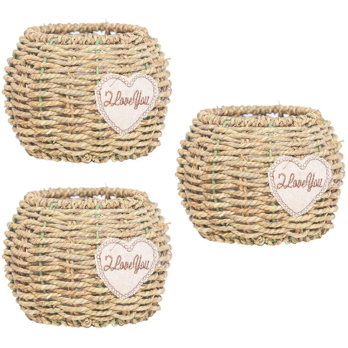 

Basket Flowerseagrass Planter Container Potwoven Storage Garden Flowerpot Rattan Decoration Herb Hamper Succulent Homebaskets