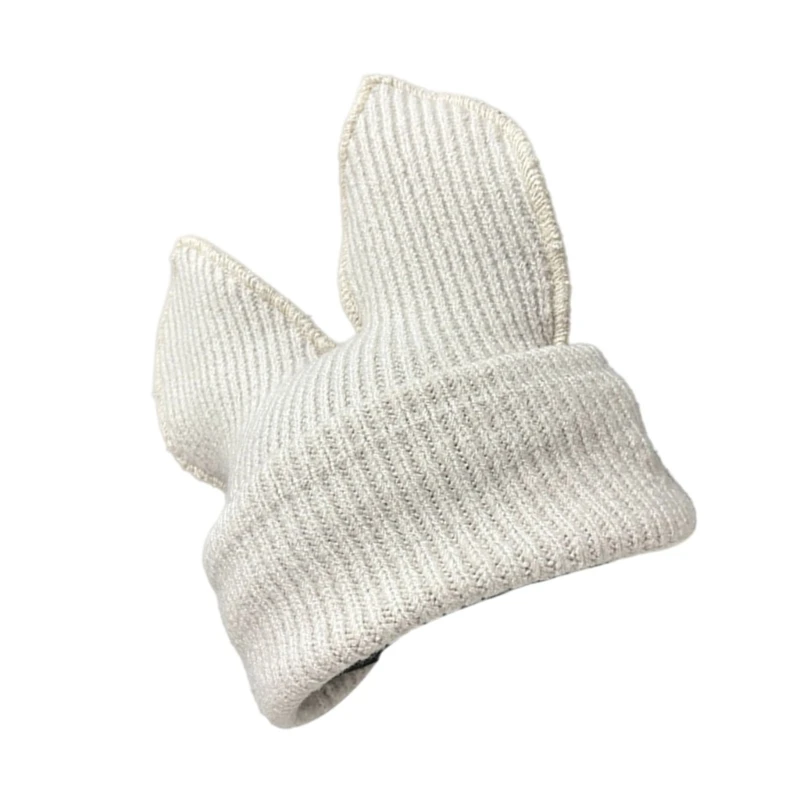 Забавная шапка с кроличьими ушками для девочек-подростков женская мягкая