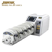 jihpump 110v 220v small arduino digital peristaltic pump for high flow pressure filling machine dispensing water liquid dosing