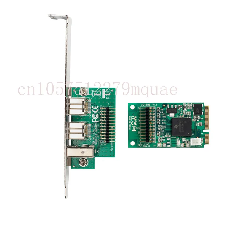 Mini PCI-E к IEEE 1394 контроллерная карта 1 порт Firewire 1394A и 2 порта 1394B для цифровой камеры DV