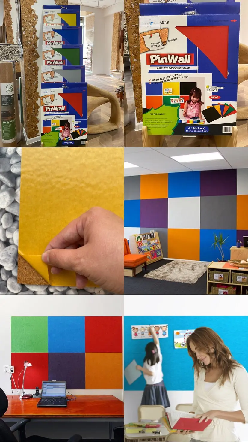 Пробковая доска на самоклеящейся основе 40х50 см толщиной 4 мм |