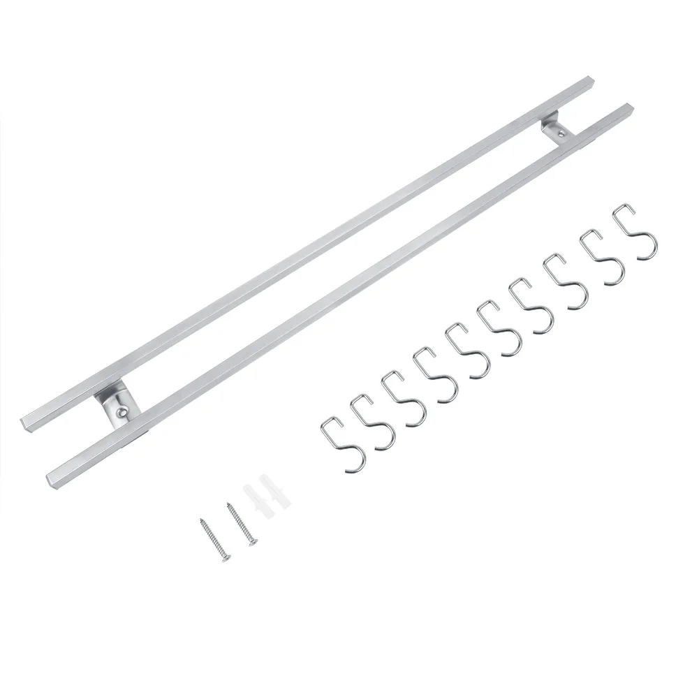 

60cm Stainless Steel Wall-mounted Magnetic Knife Holder Kitchen Knives Rack Set