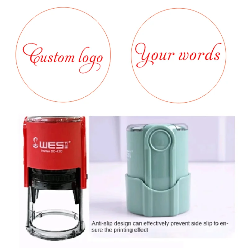 

Customized address seal - self inking - monogram address seal - personalized address seal - name seal - personalized seal