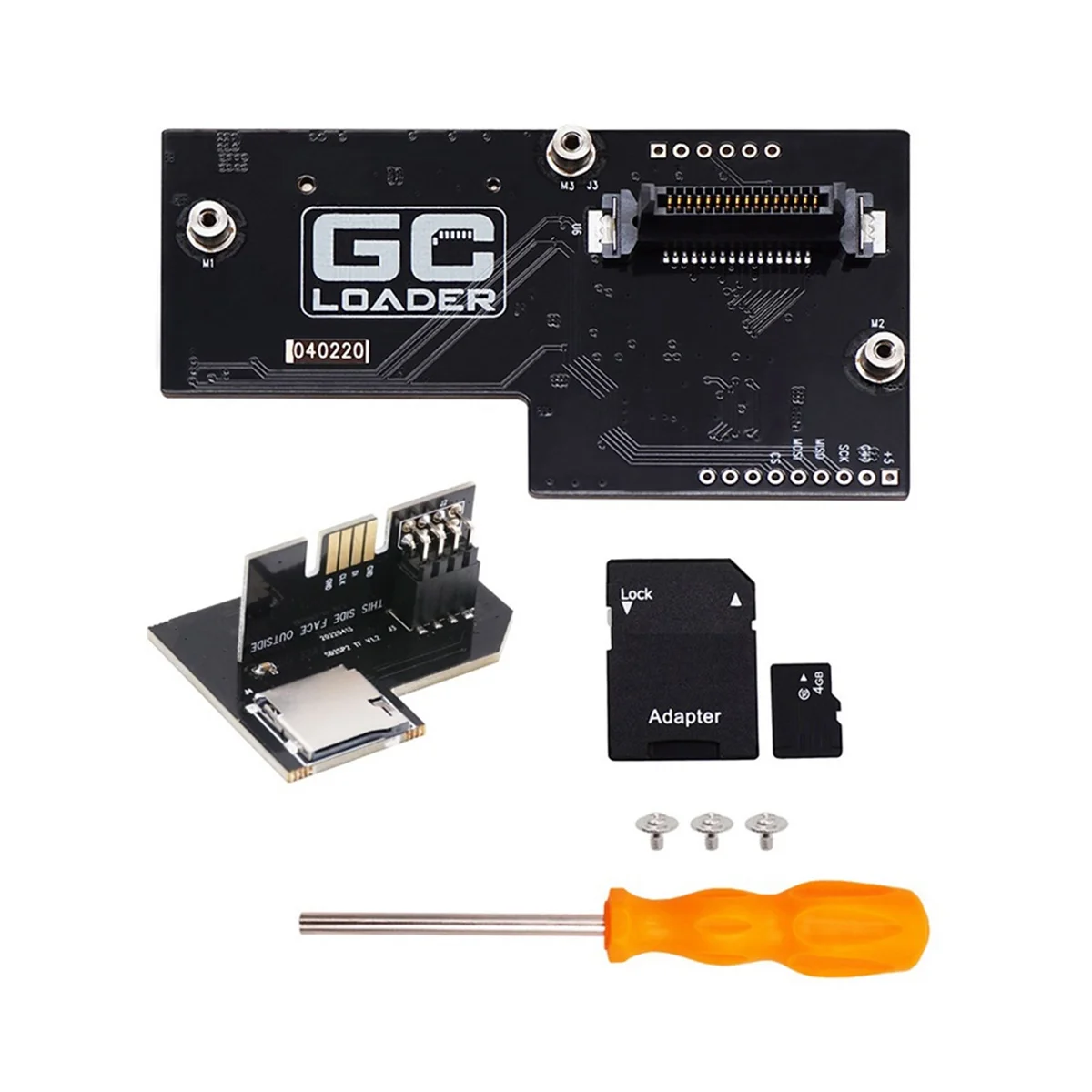 

GC Loader Lite (Clone Version) with SD2SP2 PRO Adapter TF Card Reader for Nintendo GameCube Console (DOL-001/DOL-101)