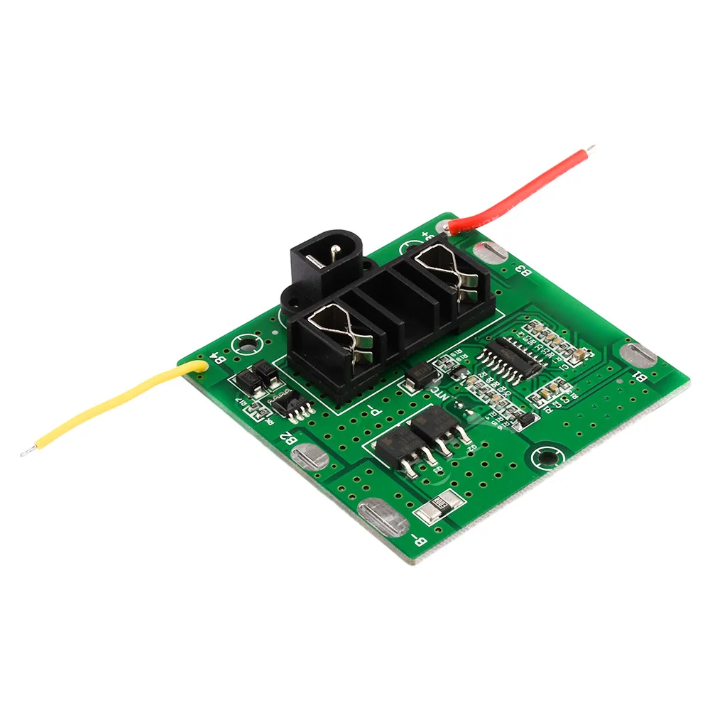 BMS 5S 12A 21V Li-ion Lipo 18650 Плата для зарядки аккумуляторных батарей Защита от перезарядки/короткого замыкания с разъемом постоянного тока