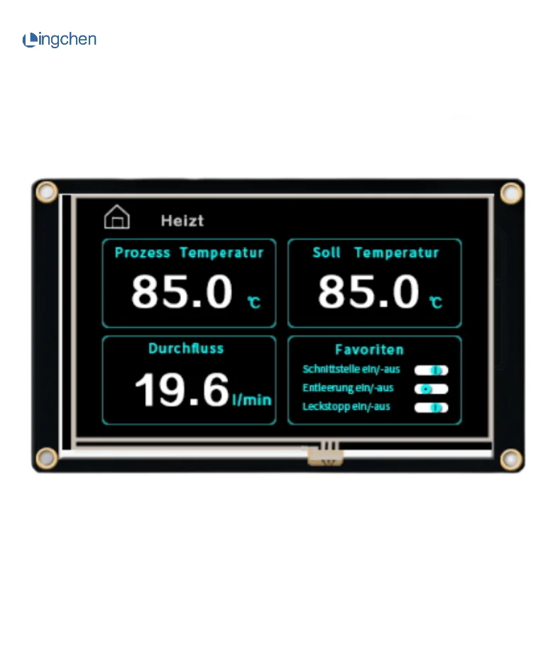

NX8048K050 5.0" Nextion Enhanced HMI Intelligent Smart USART UART Serial Touch TFT LCD Module Display Panel For Raspberry Pi kit