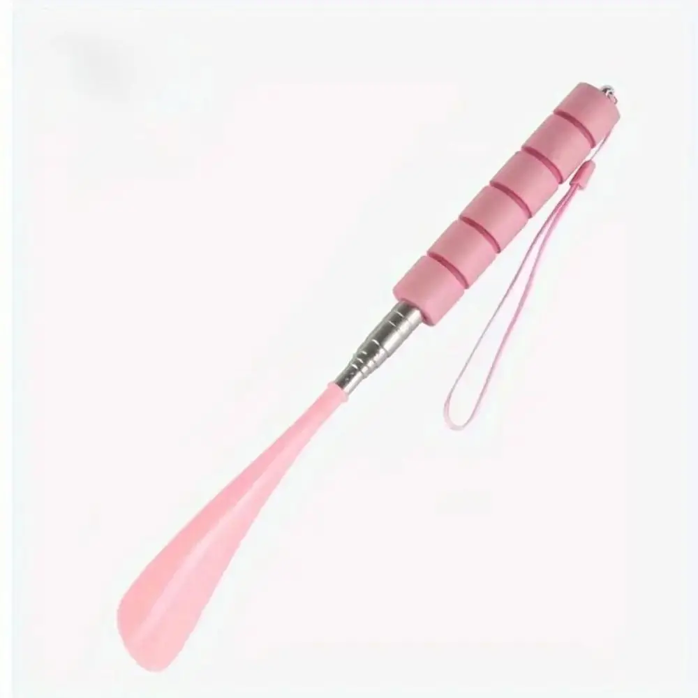 Телескопический рожок для обуви из нержавеющей стали регулируемая длина длинная