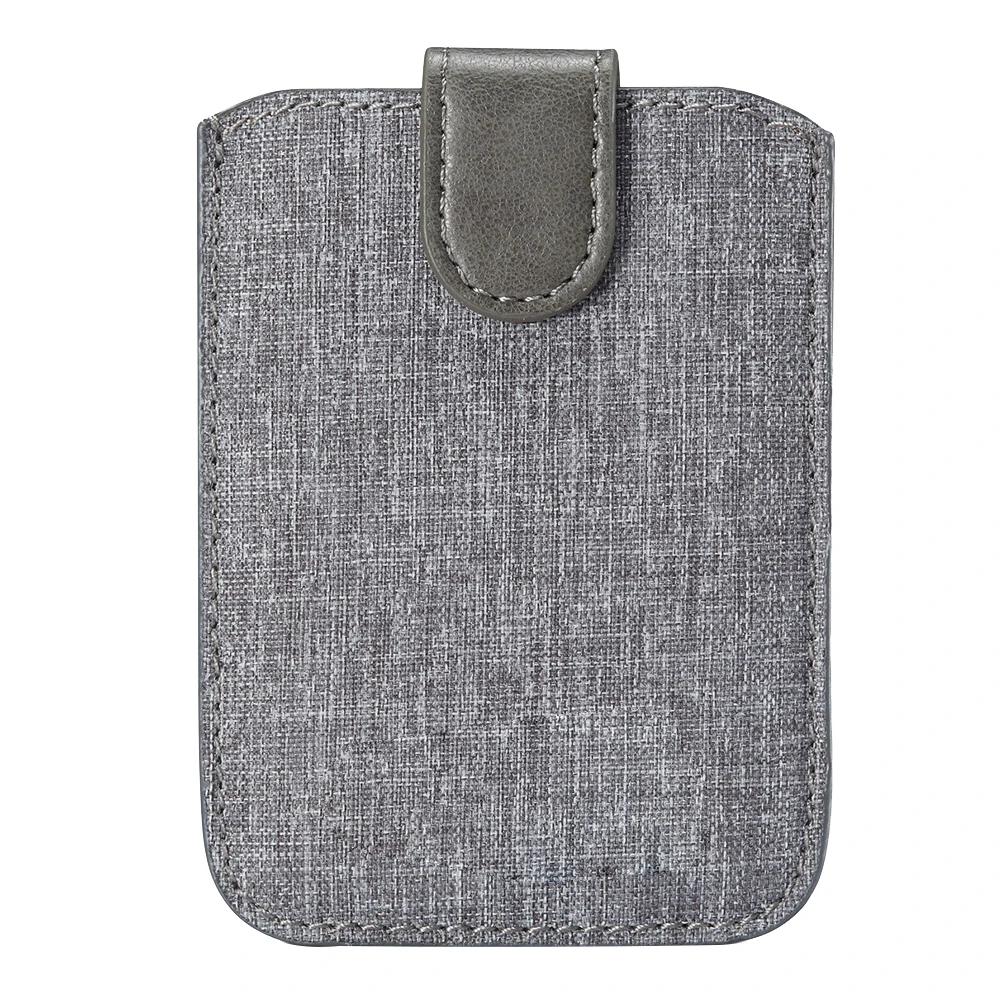 

Держатель для карт, кошелек, задняя Сумка для телефона, карман для кредитных карт, Холщовый универсальный модный чехол для монет, клейкий че...