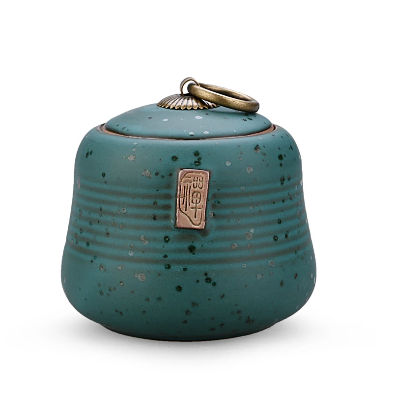 Чайный набор Ge из целадона герметичный чайник керамическая чайная коробка