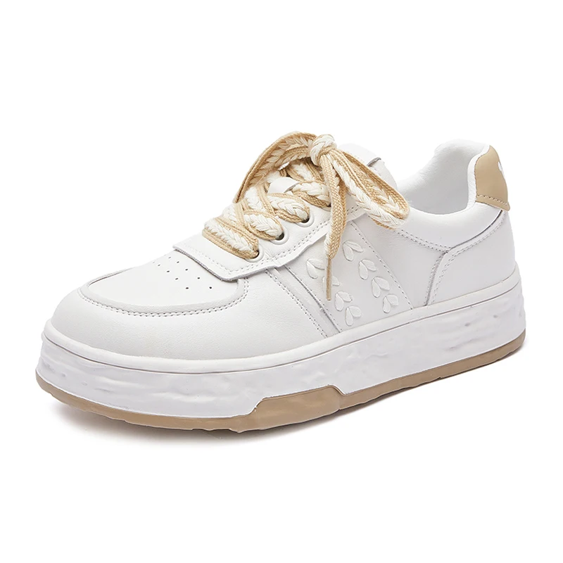 

Designer Elegant Woman Sneakers Platform Heels Women's Shoes 2022 Trend Luxury Flat Shoes Female White Thick Bottom Footwear New