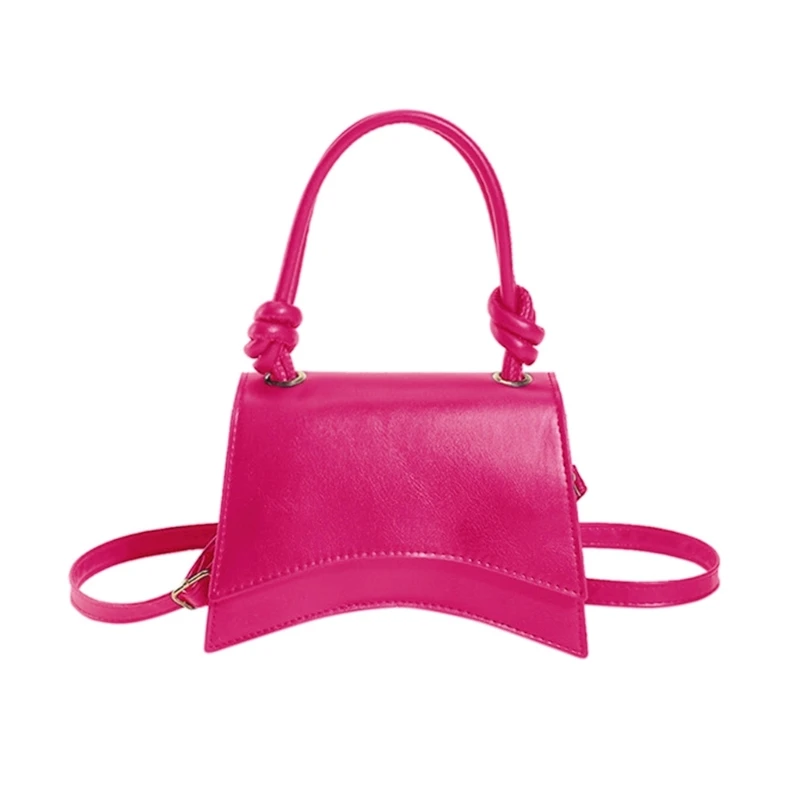 

Solid Color Handbag Shoulder Bag for Girl Women Versatile Lady Purse Travel Bag