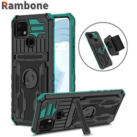 shockproof watch band phone cover for oppo realme c25 c21y c21 c20 c17 c15 c12 c11 bracket protection case for realme7i 6i 5i 5