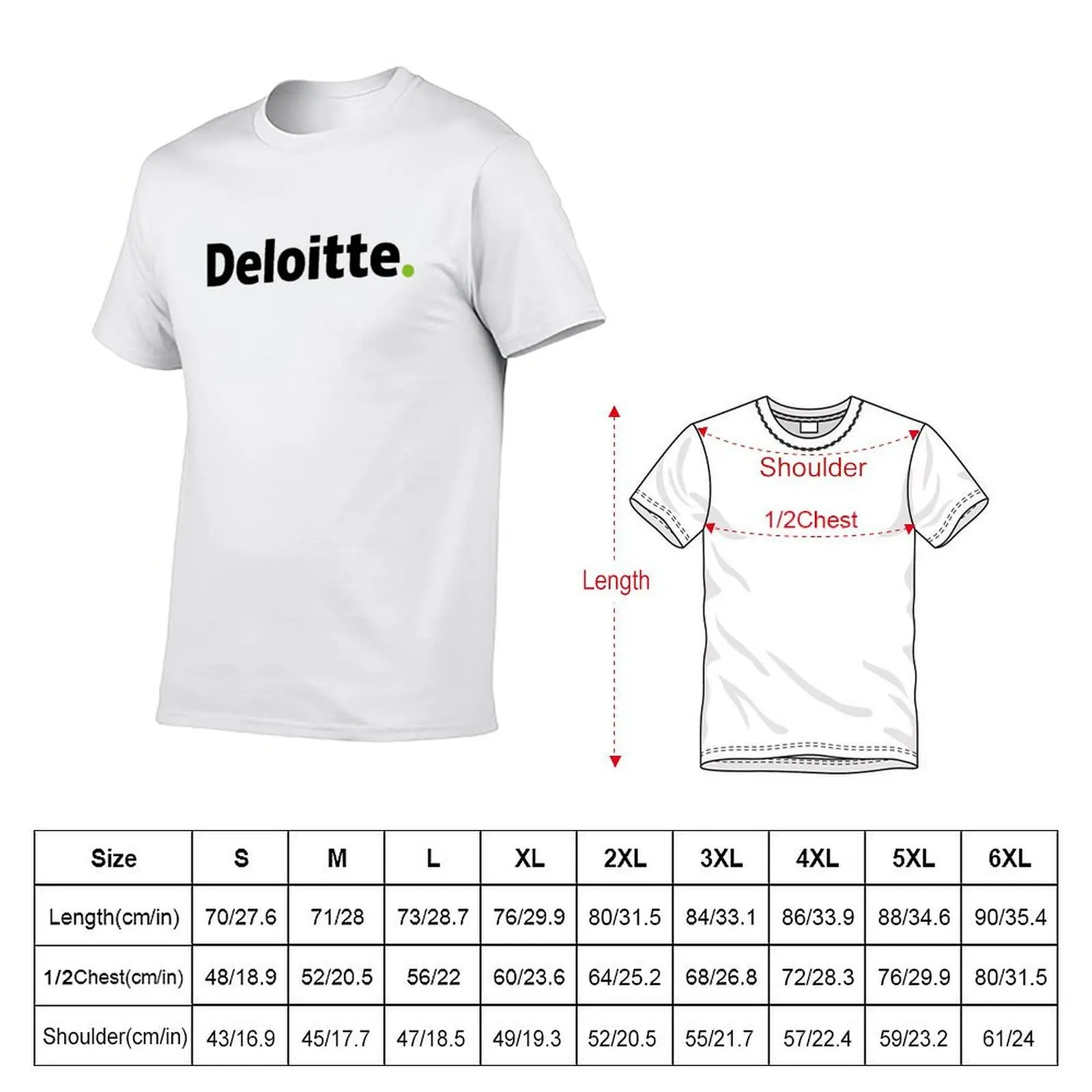 Фото Футболка Deloitte US Audit, Consulting, Advisory and Tax Services, футболки из 100% хлопка, мужская футболка, летняя футболка №2