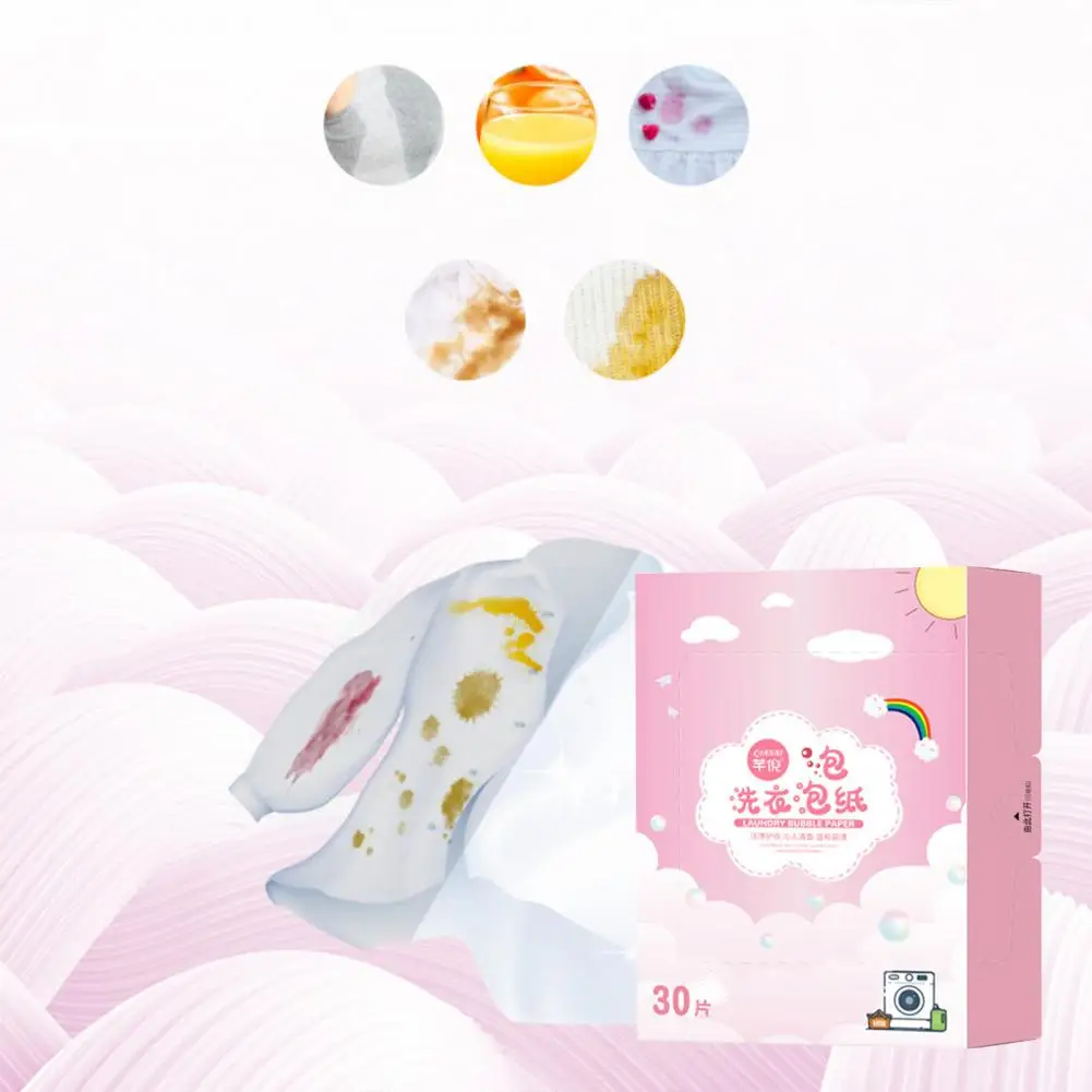 

30Pcs Daily Laundry Sheets Non Fluorescent Concentrated Color Catcher Sheets Efficient Color Catcher Sheets