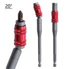 145 мм 14 дюйма Стандартные биты для шуруповерта, ручной инструмент, удлинитель для дрели, быстросменный держатель, направляющая для привода, наконечник для дрели