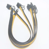 40cm power graphics card cable 62p cable 2400w 2600w mining machine graphics cable for btc p3