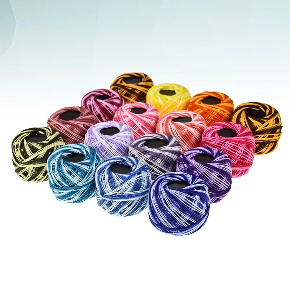 

Thread Embroidery Cotton Sewing String Floss Cross Yarn Crochet Polyesterwool Machine Bracelet Cord Friendship Crewel Spool