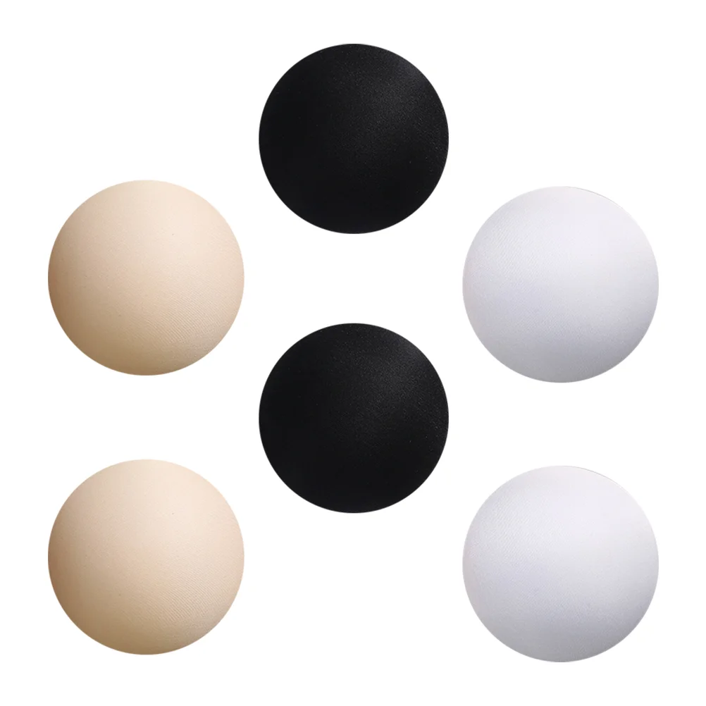 

6 Pairs Universal Breast Pad Inserts Miss Sport Bras Women Forms Sponge Padding Covers liners