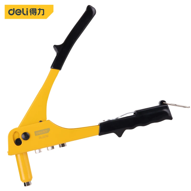 

Deli 1Pcs Rivet Gun Manual Double Handle Labor Saving Pull Willow Gun Heavy Automatic Rivet Tool Household Repair Hand Tools