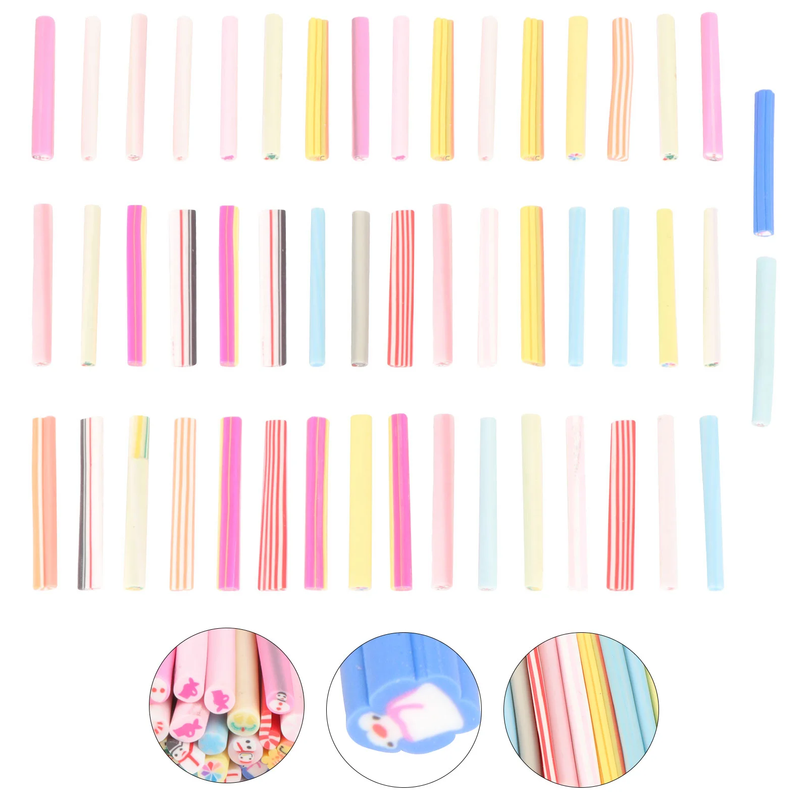 

50Pcs Nail Stickers Decoration Nail Decals Xmas Nail Slices Snowman Nail Sticker Manicure Decoration
