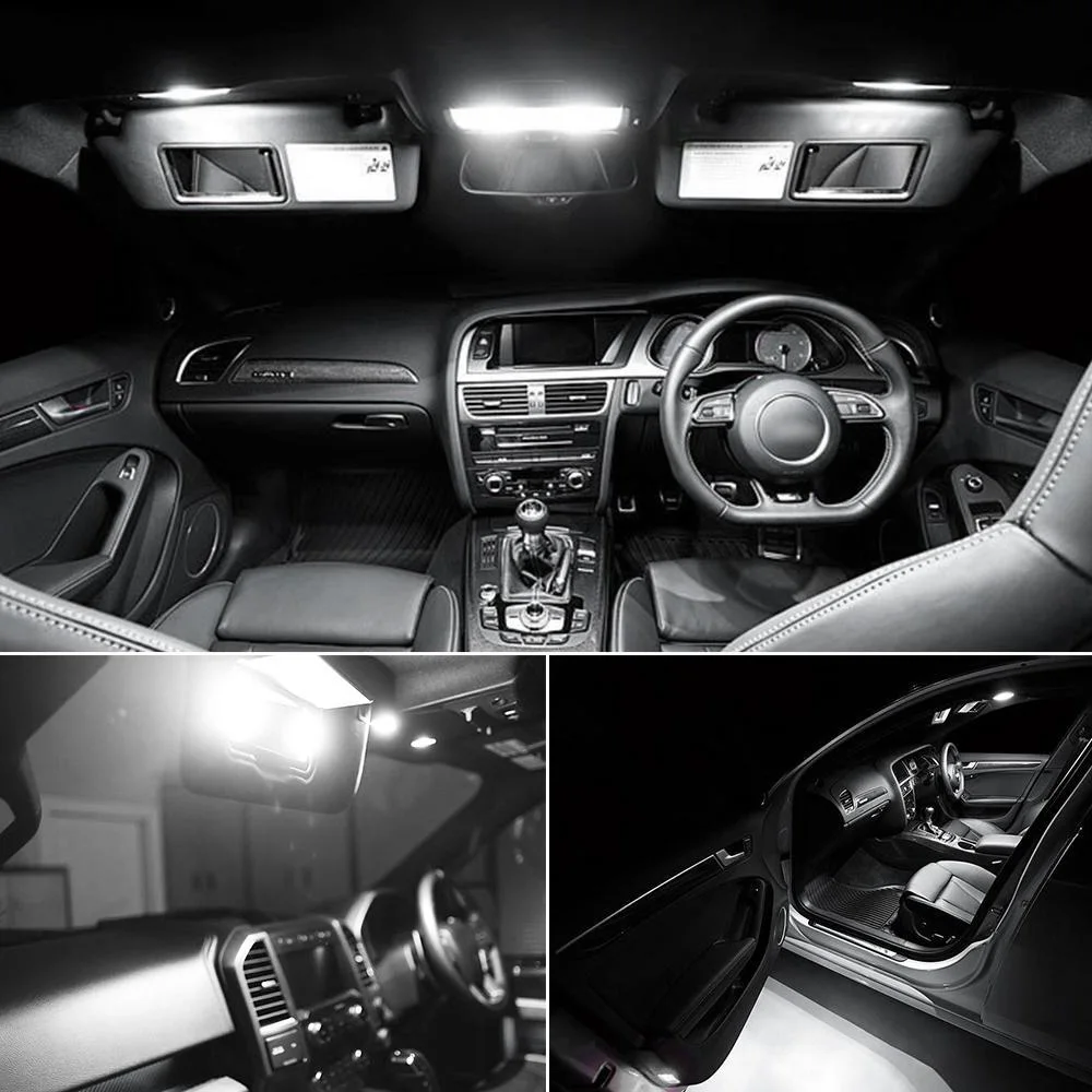 Car Led Interior Light Kit For Volvo S80 1999 2010 2012 2013 2014 2015 2016 LED Reading Dome Map Lamp License Plate Light Canbus images - 6