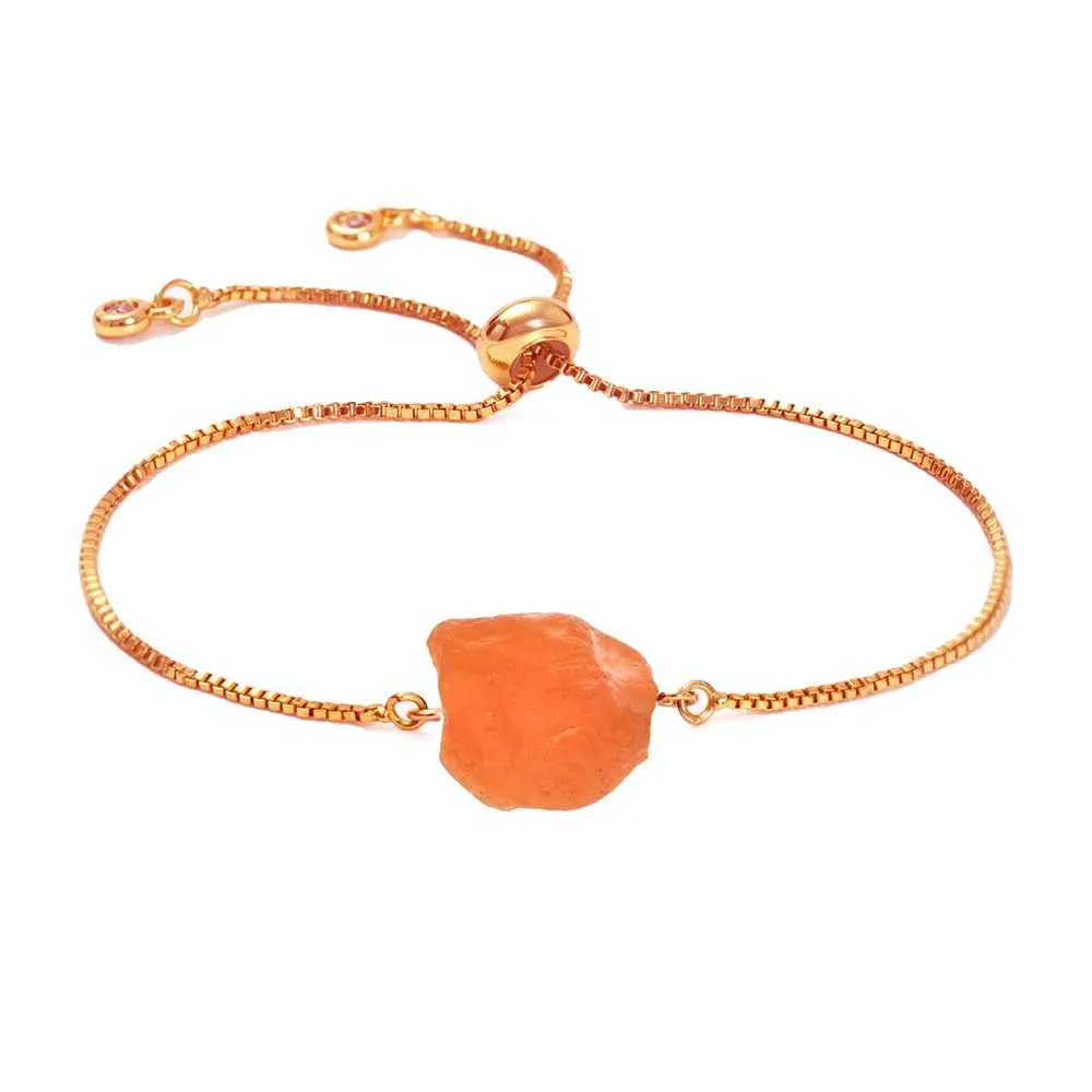 

Natrual Irregular Energy Crystal Stone Charm Bracelets Adjustable Reiki Mineral Amethyst Raw Stone Beads Bangle Women Gifts 1pc