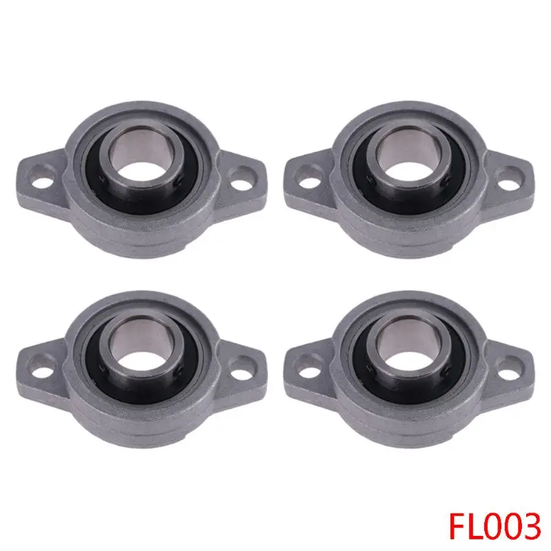 Y1UB 4 шт. ромбические подшипники из цинкового сплава опорный корпус KFL08 KFL005 KFL004 KFL003