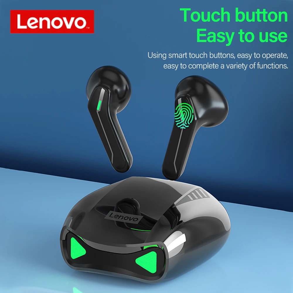 

Lenovo XT85 TWS Wireless Earbuds Noise Reduction Earphone Touch Control Sweatproof Headset LED Light Cool Stylish Headphones New