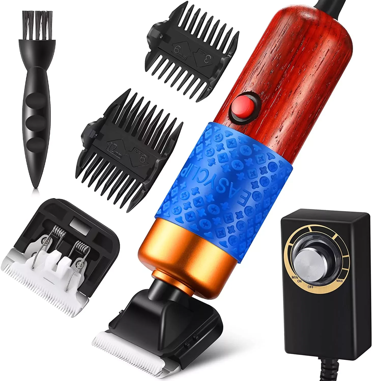 

NEW2023 Professional 200W High Pet Hair Trimmer Dog Cutter Haircut Grooming Kit Dogs Clipper Shaver Machine For Horse Animals