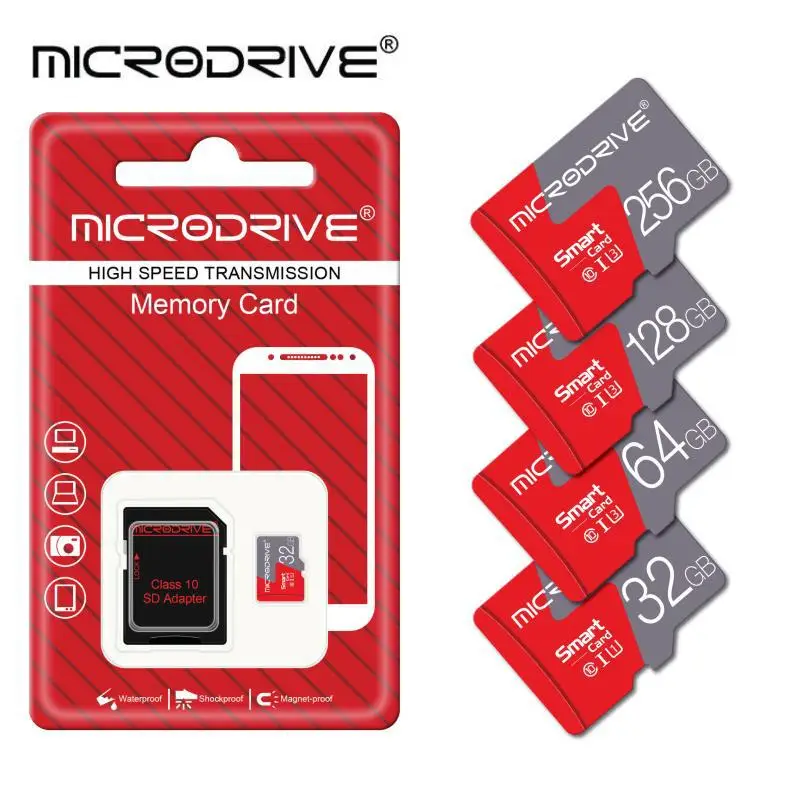 Micro TF-карта 4 ГБ 16 32 64 128 высокоскоростная карта класса 10 mini SD мини-флеш-карта памяти