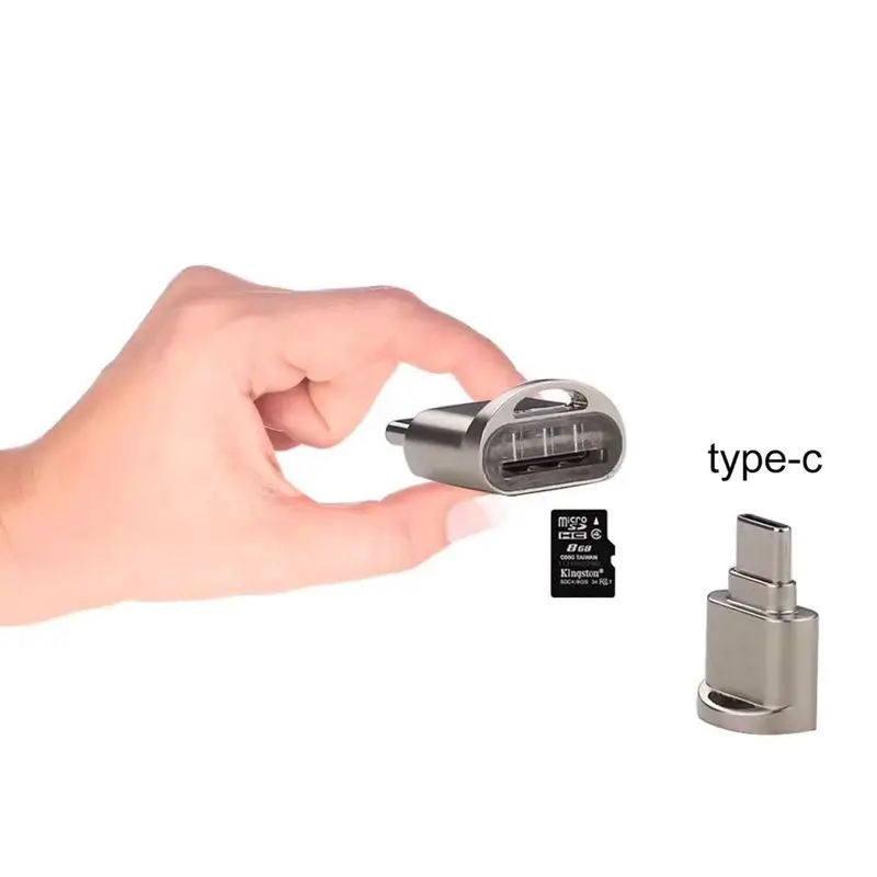 Кардридер USB 3 1 Type C портативный шт. | Мобильные телефоны и аксессуары