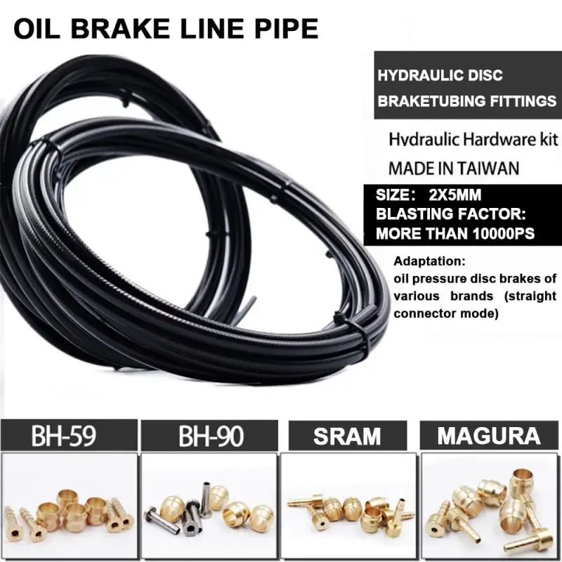 

Горный велосипед, гидравлический дисковый тормоз, игла, соединение оливок, вставки для BH90 BH59 SRAM MAGURA TEKTRO, Велосипедный тормозной шланг, фитинг