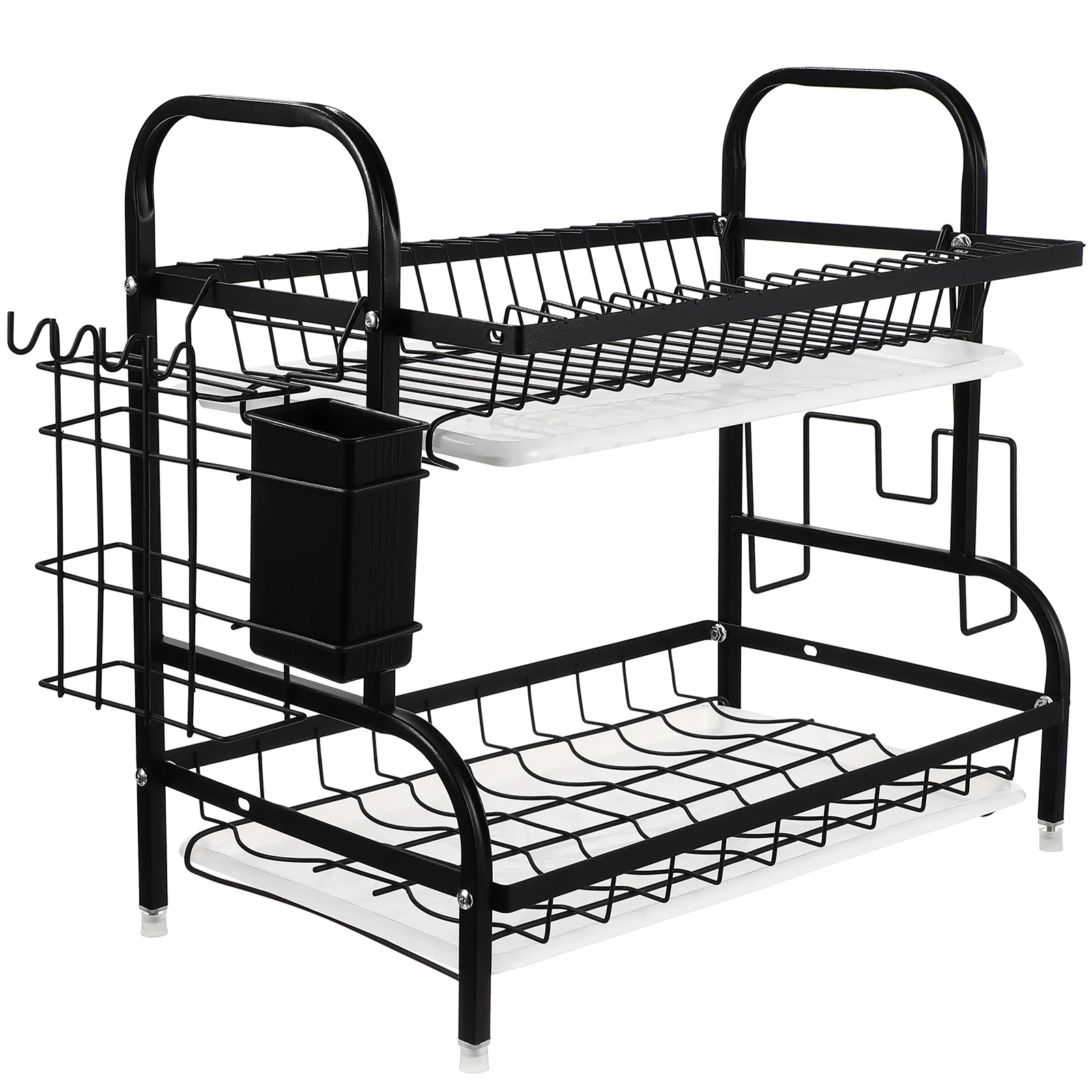 

Drainer Rack Bowl Multi-layer Kitchen Plate Holders Simple Draining Racks Basket Counter Stand Dish Storage Sink
