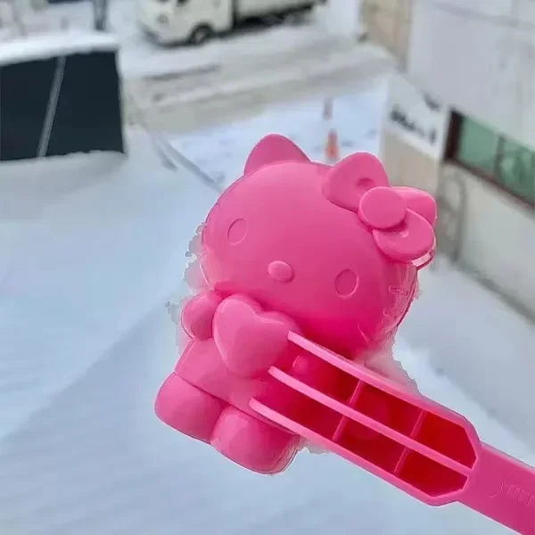 Love Hello Kitty Sanrio Snowball Clip Play Snow Интерактивный инструмент для родителей и детей