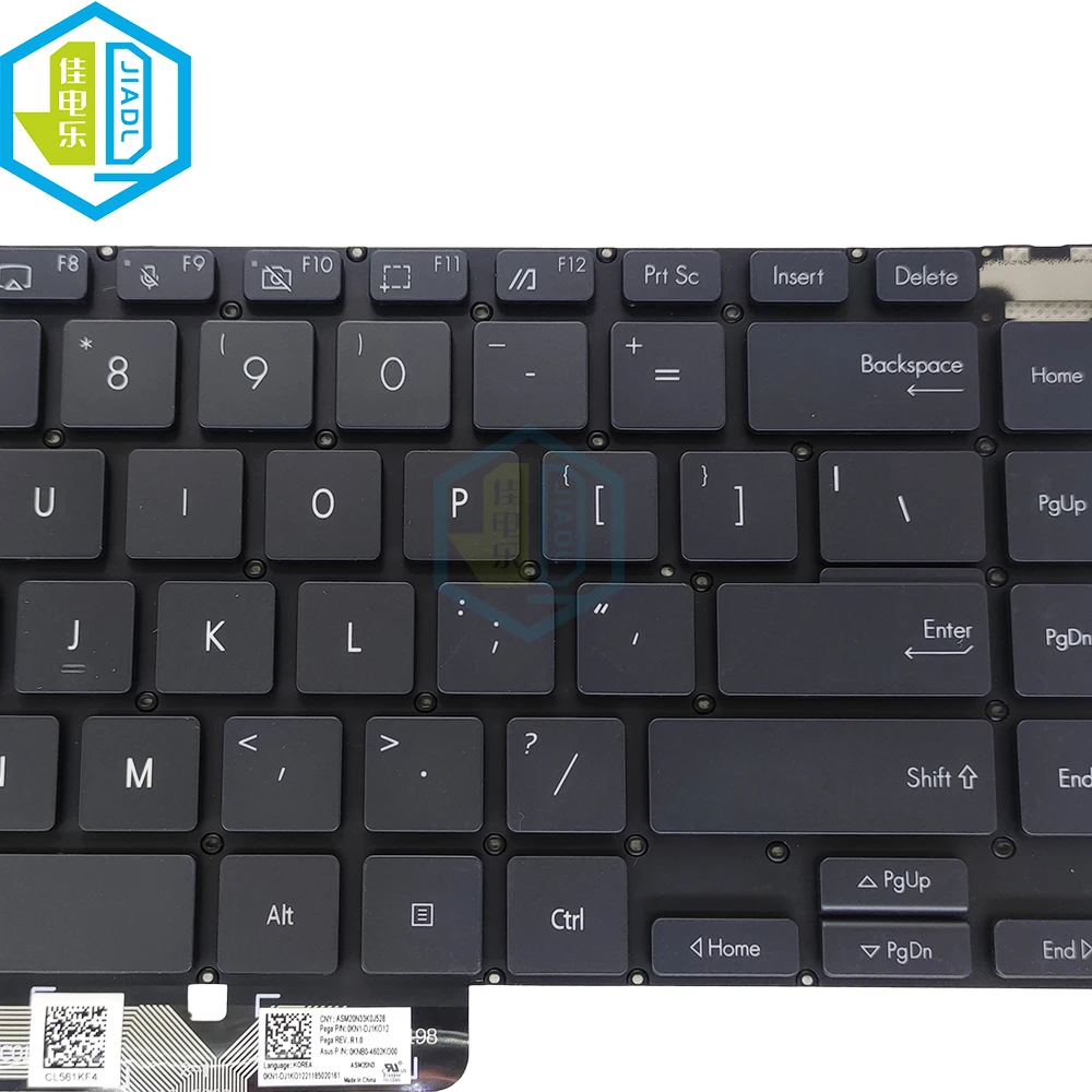 Клавиатура с подсветкой для ноутбуков ASUS Zenbook 14X OLED UX5400EG UX5401 UX5401EAJ UX5401E UX5401ZA, английская раскладка 4603US00 (art.: 3920bb9fd4ce1) - 3920bb9fd4ce1