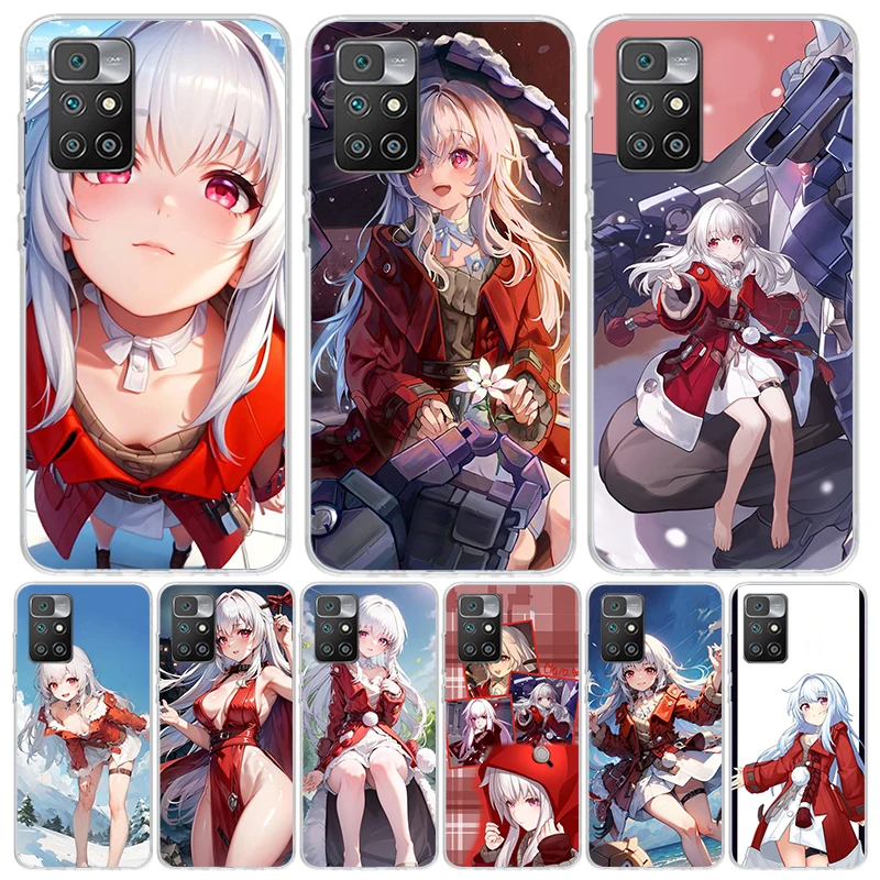 Чехол для телефона Honkai Star Rail Clara Xiaomi 12C 12 10C 10 10A 9C 9 9A 9T 8A 8 7A 7 6A 6 Pro S2 K70 K60 K40 K20 Art Coque Capa