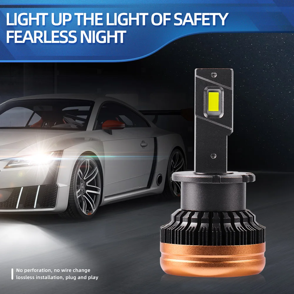 Roadsun 1:1 оригинальная HID лампа D2S светодиодная фара 2002 лм Автомобильная фотолампа