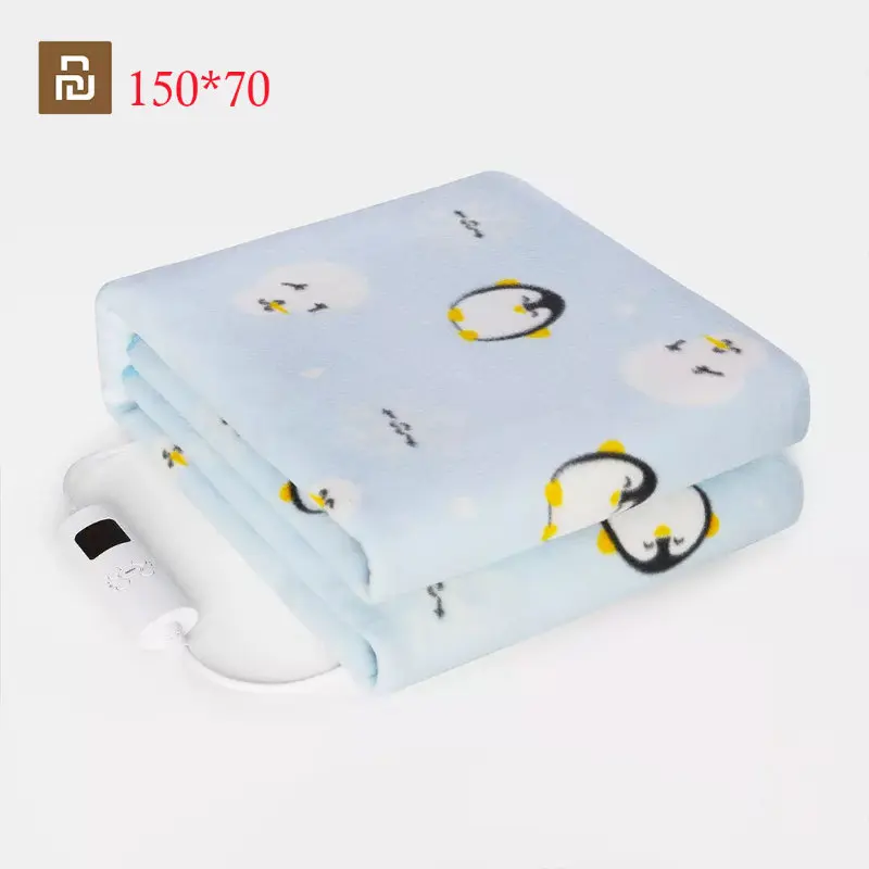 

Youpin QD Electric Blanket Safe Timing 9-speed Intelligent Temperature Control Water Wash High Temperature Mites Removal Blanket