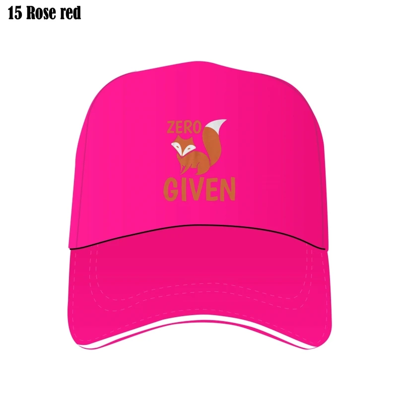 

Zero Given Funny Animal Custom Hat Graphic Bill Hat