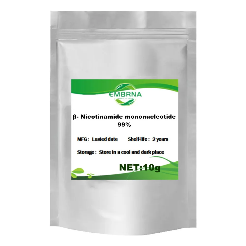 

Бесплатная доставка косметическое сырье β-никотинамид мононуклеотид 99% ферментативmatic NMN 1094-61-7