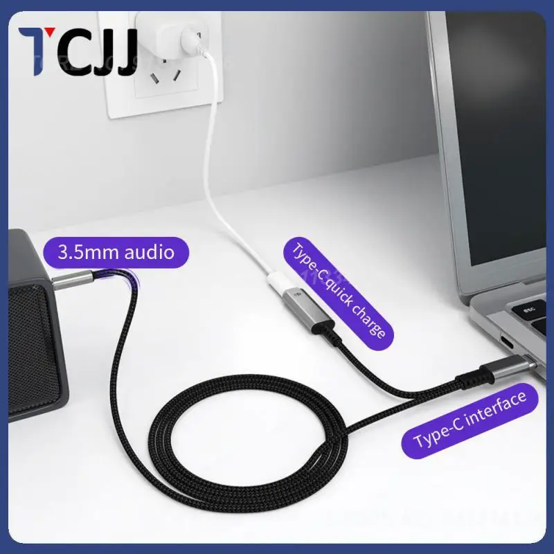 

Usb C To 3.5mm Headphone Charger Adapter Aluminum Portable Mic Jack Dongle Cable For Samsung Galaxy S20 S21 Hifi Usb C To Aux