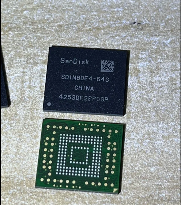 5 ~ 10 шт. 64 Гб EMMC вспышка со Шрифтовой микросхемой SDIN8DE4-64G 100% Новый оригинальный большой запас